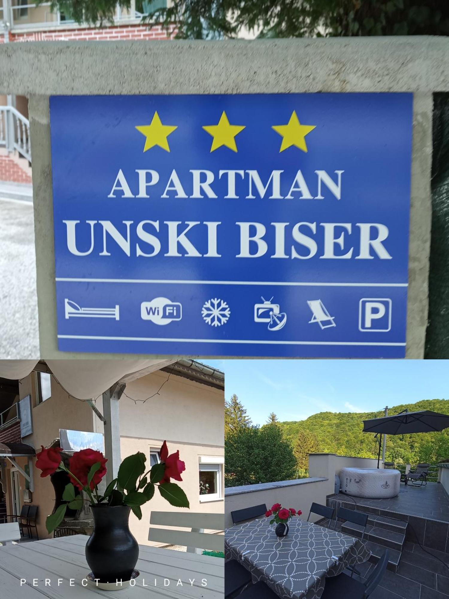 Apartmani Unski Biser Cazin Dış mekan fotoğraf